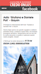 Mobile Screenshot of credoonlus.it